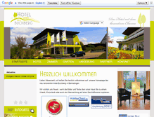 Tablet Screenshot of hotelbuchberg.com